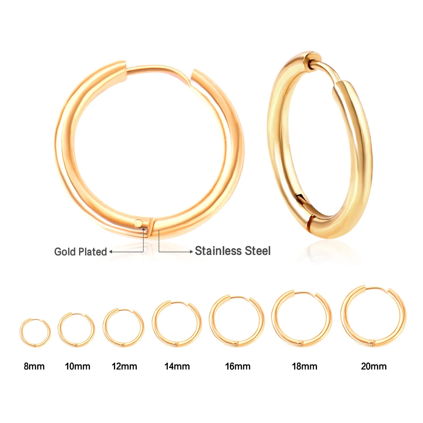 EverTide™ Coastal Classic Hoops